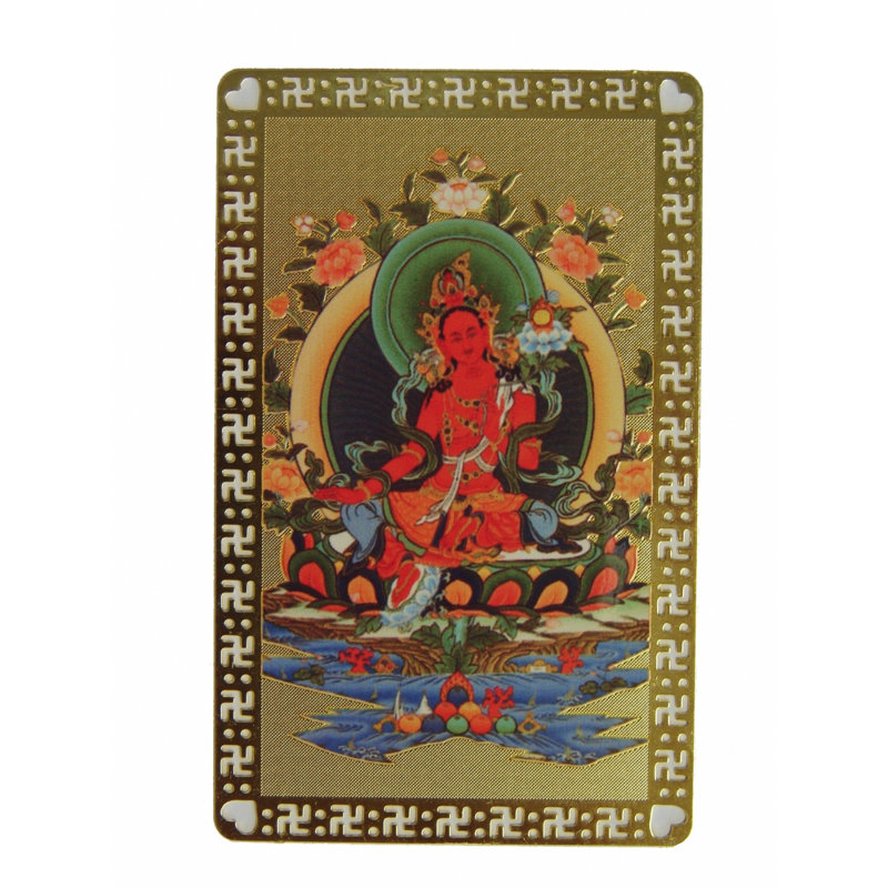 Décoration murale carte talisman Tara