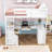 Emy-Leigh Kids Twin Loft Bed with Drawers-648023744