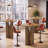 39.4" H Round Bar Table For Small Spaces