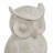 Polyresin Owl Figurine - 6" x 5.5" x 12"