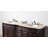72'' Double Bathroom Vanity with Marble Top