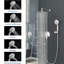 Pressure-Balanced Complete Shower System with Rough in-Valve-91958475