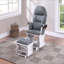 Fauteuil oscillant avec repose-pieds
