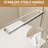 60" Wide Aluminum Double Sliding Shower Door, 6Mm Nano - Coated Tempered Glass, And Waterproof For Bathroom Frame Door With 1/4" Dual Stainless Steel Handles, Design Adjustable Width