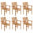 Tarrant Rectangular 6 - Person 160Cm Long Dining Set