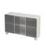 Armoire de rangement en verre 47,25 po-551149446