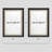 Neutral Abstract Organic Modern - Set of 2 Premium Framed Wall Art Print on Paper 26"x36"-528471170