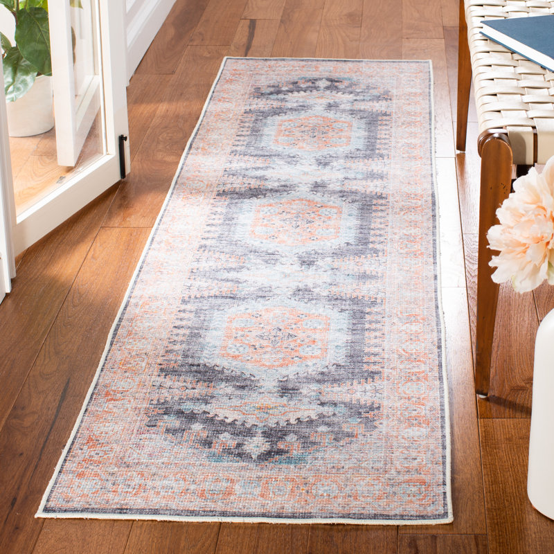 Tapis oriental lavable à la machine Breeze Performance, Tapis de couloir 2 pi x 8 pi