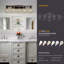 Luminaire de meuble-lavabo 35 po 35 po