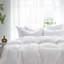 Luxury Bridal Comforter - 800 FP White Goose Down - German Milled Fabric-492182271