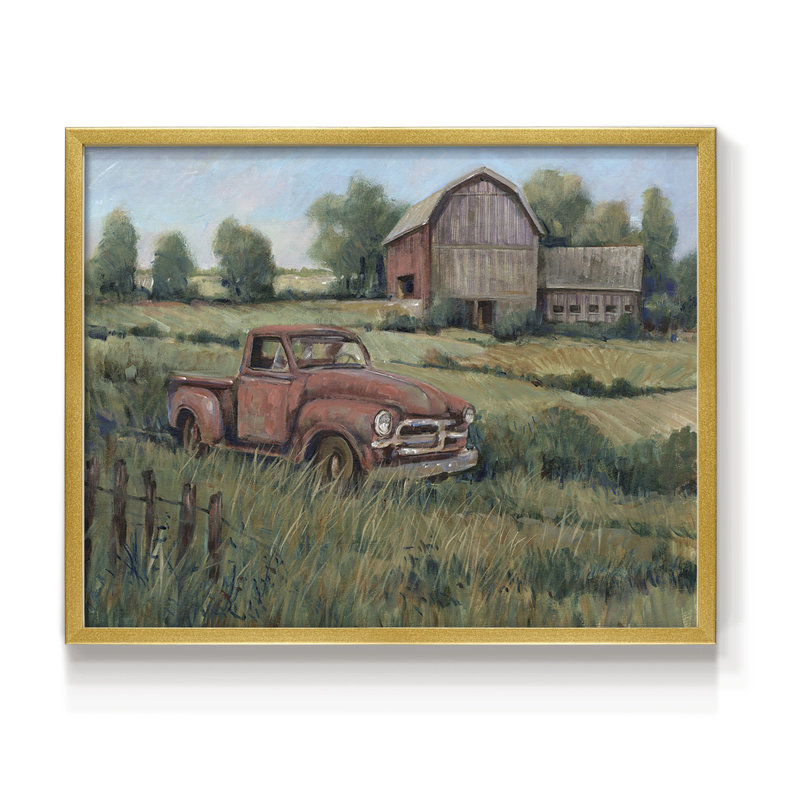 «Rusting Away II», reproduction encadrée, H 16 po x l 20 po