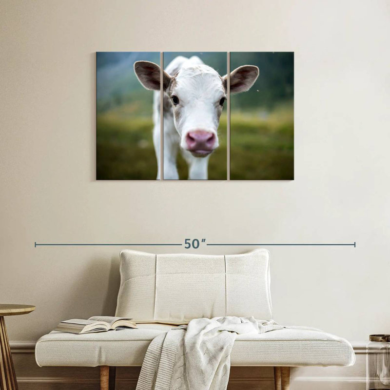Small Cow, 24" H x 38" W