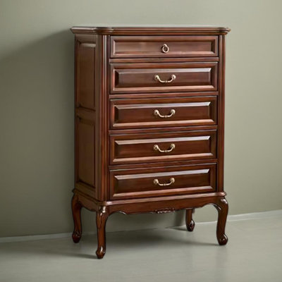 Commode d'appoint en acajou de style américain