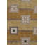Scandinavian Hand Knotted Wool Geometric Area Rug-2080833754