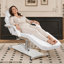 Lit de massage hydraulique 2 en 1, convertible en lit plat et en fauteuil, pivotant à 360° et réglable en hauteur.-2103380362