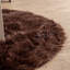 Tapis brun foncé en fausse fourrure Diller-928327514