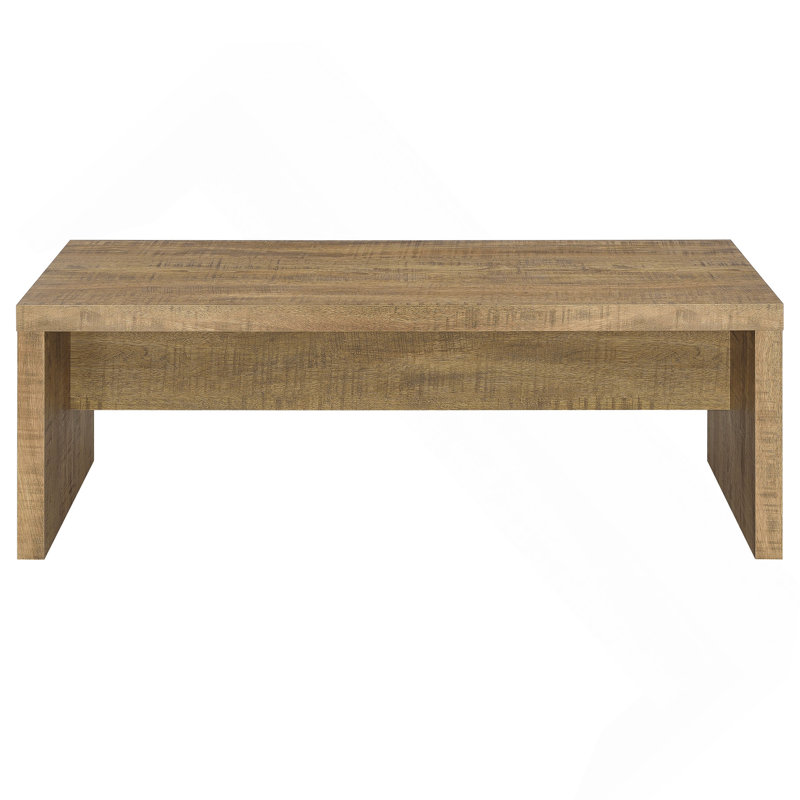 Brianna Mango Rectangular Engineered Wood Coffee Table
