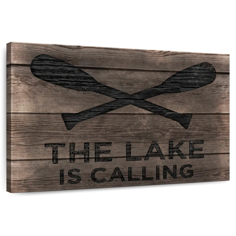 Senne Lake Is Calling, 16" H x 24" W