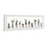 Row Of Succulent Plants by Marmont Hill - Single Picture Frame Panoramic Painting-1929868373