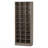 Wide 10-Tier Grey Wooden Shoe Storage Cabinet, Modern 30-Cubby Organizer For Efficient Space Management-1381220008