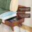 Modular Corner Sofa, L-shaped Couch With Movable Ottoman, Comfy Corduroy Couch With Spring Cushion-1116951051