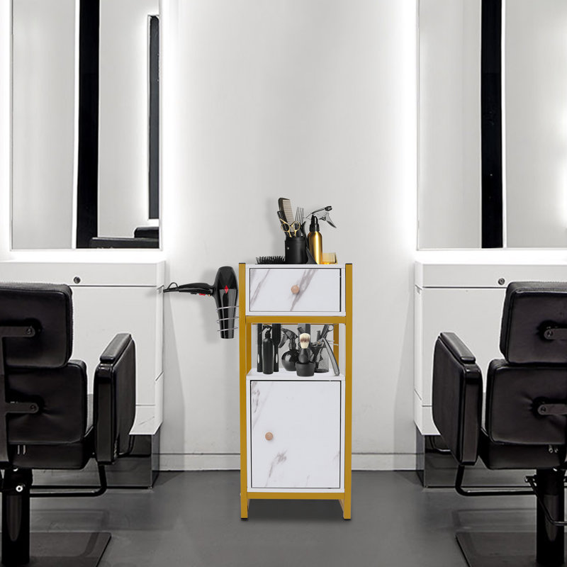 Support à cheveux avec tiroir