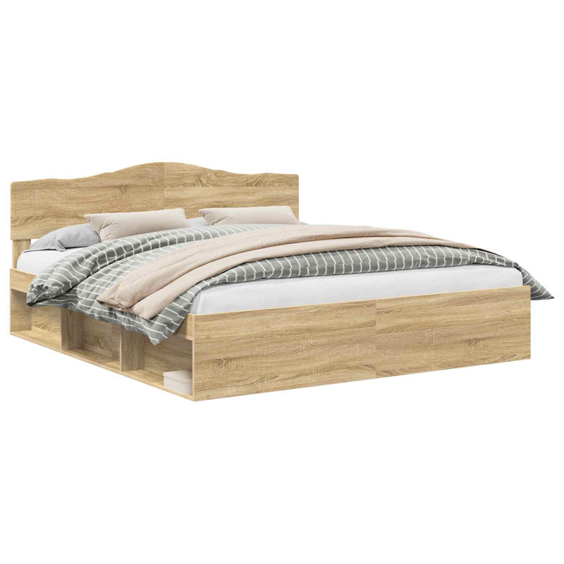 Solid Wood Bed, Sonoma, Super King (6')