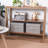 Set of 2 Storage Fabric Boxes with Lids-947849109