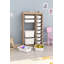 Armoire polyvalente moderne | 100% panneau de particules enduit de mélamine, épaisseur: 0,7 pouce | Comprend de nombreuses tablettes, des pieds en plastique et une conception murale | Parfait pour le bureau à domicile, le salon ou les solutions de rang-928455571-928455653
