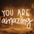 You Are Amazing Led Neon Light Sign