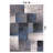 Damarus Geometric Blue/Ivory/Gray Area Rug-1235982932