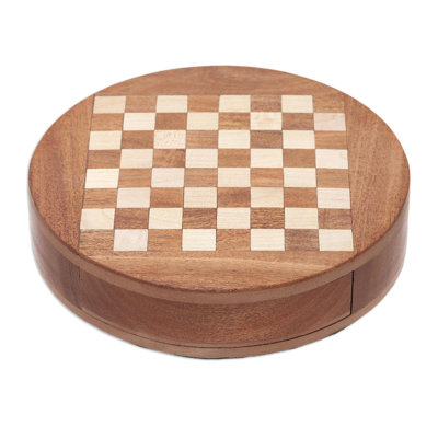 Mini échecs de bois fun times Towe