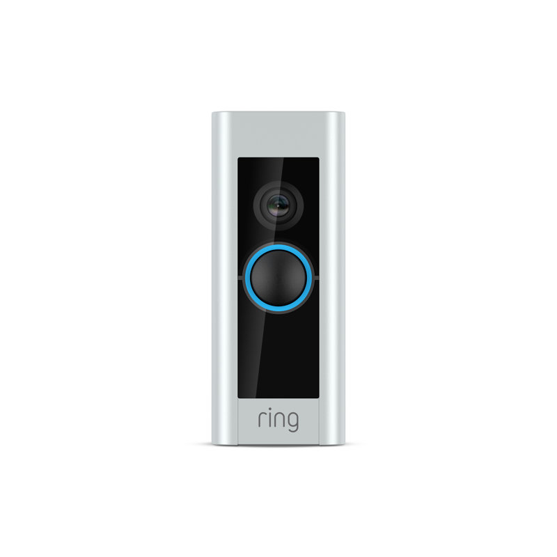 Satin Nickel Push Button Doorbell