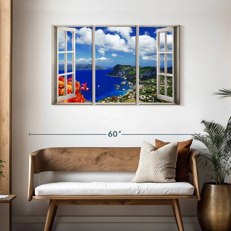 Gillard Capri, 28" H x 45" W