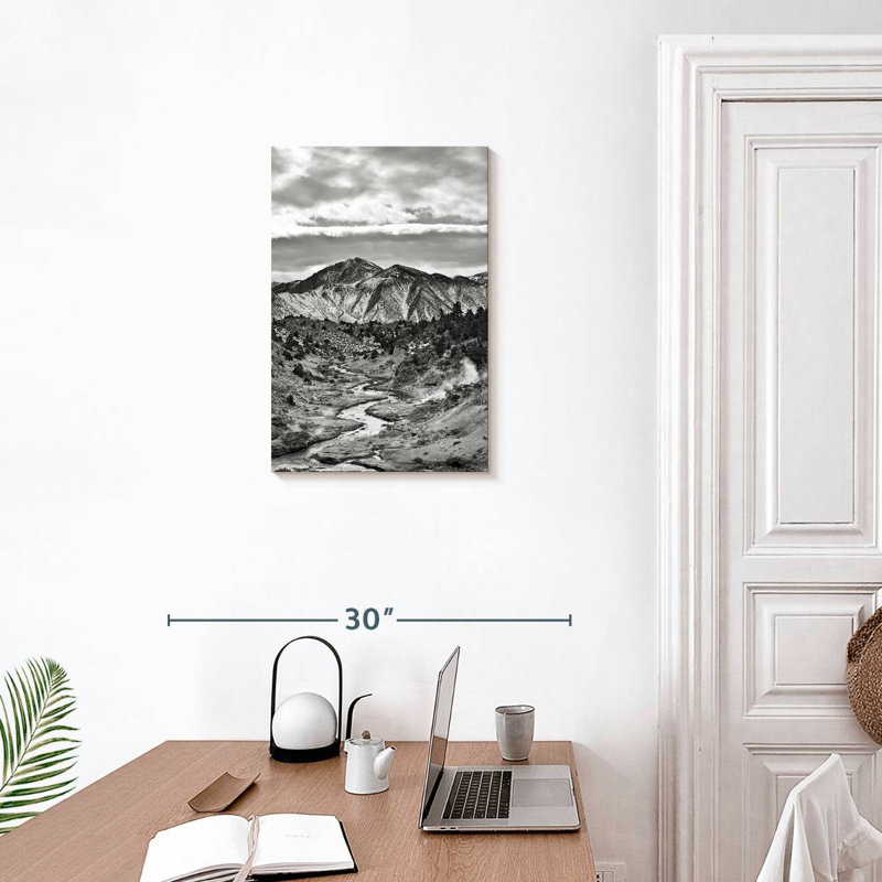 Alvord Sierra Nevada Monochrome, 24" H x 16" W