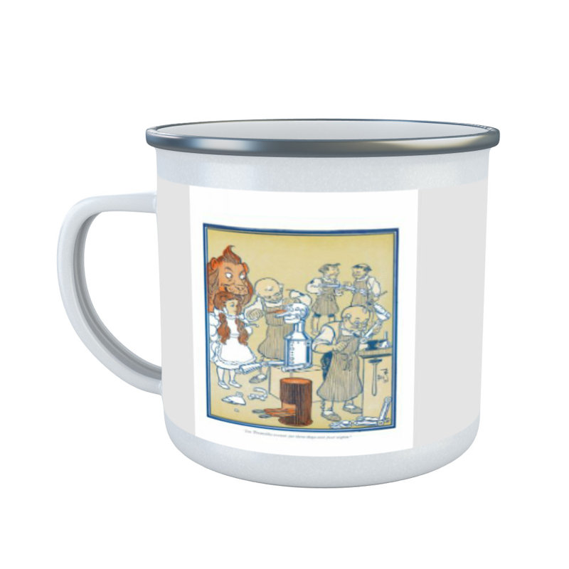 Saffron Enamelware Camping Mug