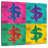 Kerner Grungy Dollar Signs-109201445