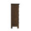 Commode brune à 6 tiroirs