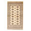 Tapis unique en laine noué à la main Bokhara Peshawar 3 pi 2 po x 5 pi 6 po