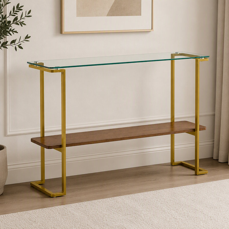 Table de canapé à deux niveaux