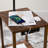 Harlesden 62'' Rustic Task Floor Lamp with USB and Outlet