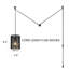 Luminaire suspendu cylindrique à 1 lumière Jemika-785705246