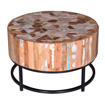 Solid Wood Four Leg Coffee Table