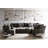 Harlow Glass Top End Table