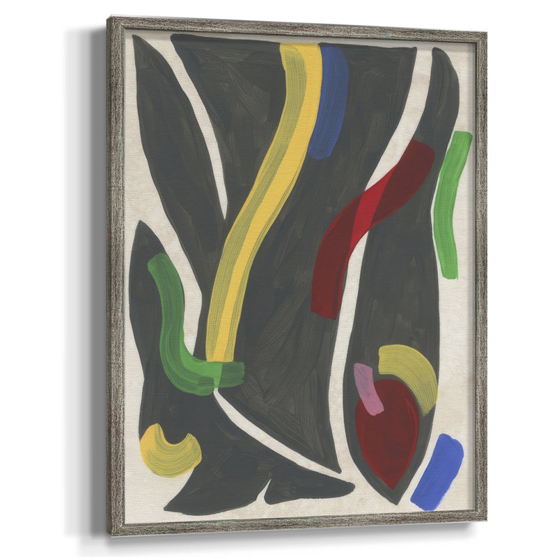 Reproduction encadrée Canasta II - bois massif, H 11 po x l 9 po