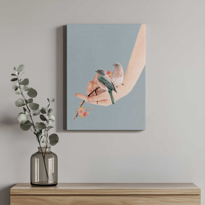 Birds on Hand by Nadja Print