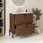 30" Bathroom Vanity With Ceramic Sink-501961944