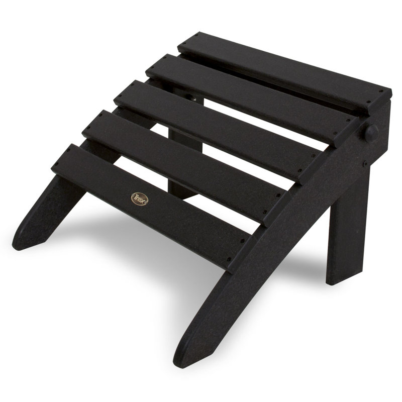 TREX Outdoors Cape Cod Folding Ottoman, Ash Charcoal Revolution®