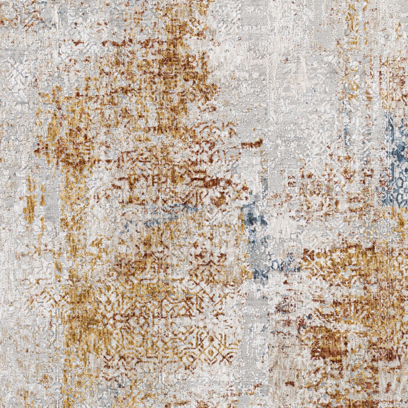 Tapis crème / taupe Waterfront, Rectangle 7 pi 10 po x 10 pi