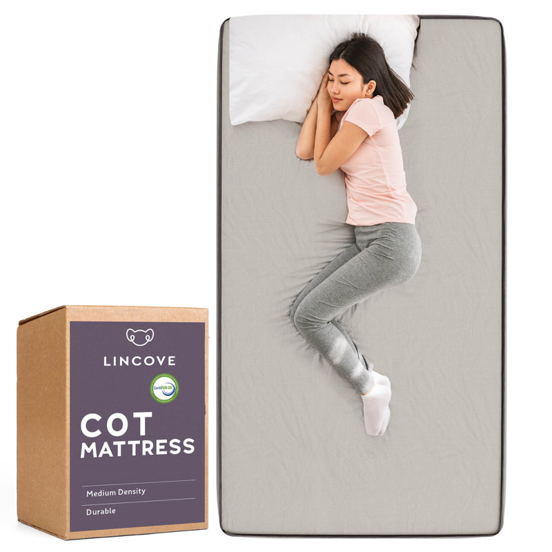 Matelas en mousse à mémoire de forme pour lit de bébé Lincoln, Très grand lit, 5"